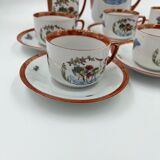 Service à café décor japonais