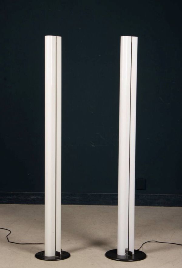 Paire de lampadaires Megaron - Artemide - Gianfranco Frattini