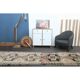 1970s Turkish Oushak Handmade Wool Cotton Orange Runner Rug 117x391