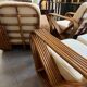 Rattan lounge by Paul Frankl