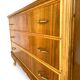 Commode italienne en noyer du milieu du siècle, années 1960.