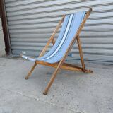 Vintage deckchair 1970