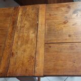 Small monastery table in pine wood.