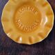 National lottery ashtray yellow