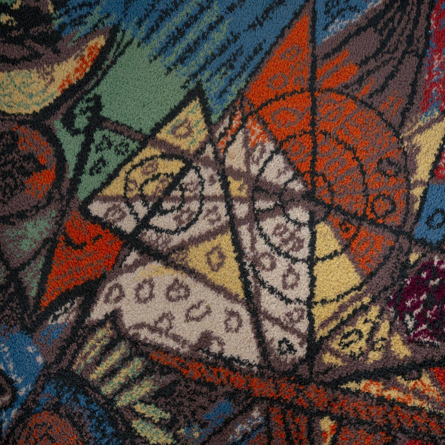 Wool Rug Pablo Picasso 'Run of the Bulls' by Ege Axminster Carpets, Denmark