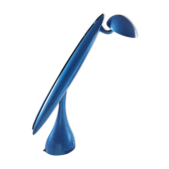 Lampe heron luxo bleu indigo