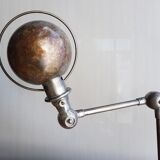 Jieldé workshop wall light 2 brushed arms