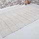 Stripe Neutral Vintage Hmep Kilim Rug sku 3678