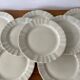 Set 8 assiettes dessert ivoire Bernardeau B&C