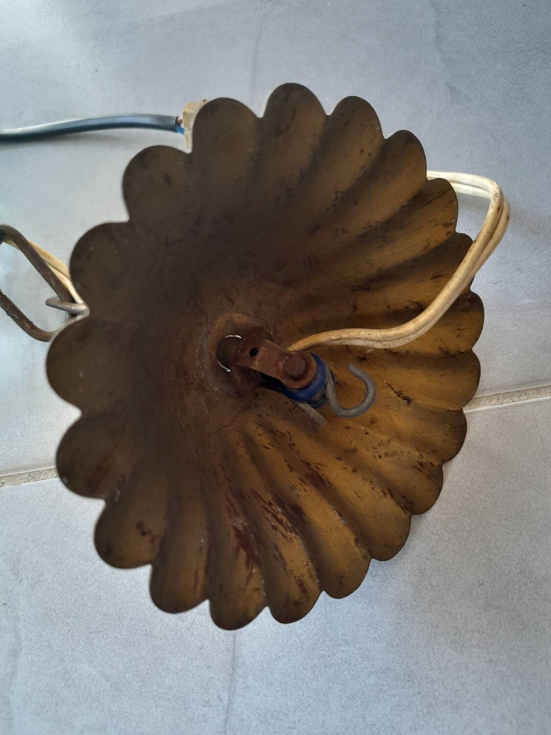 Venetian lantern in blown glass.