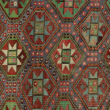 Anatolian handmade kilim rug 330 cm x 172 cm