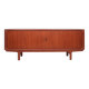 Sideboard with roller shutter doors, Danish, vintage, teak, produced by Dyrlund