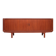 Sideboard with roller shutter doors, Danish, vintage, teak, produced by Dyrlund