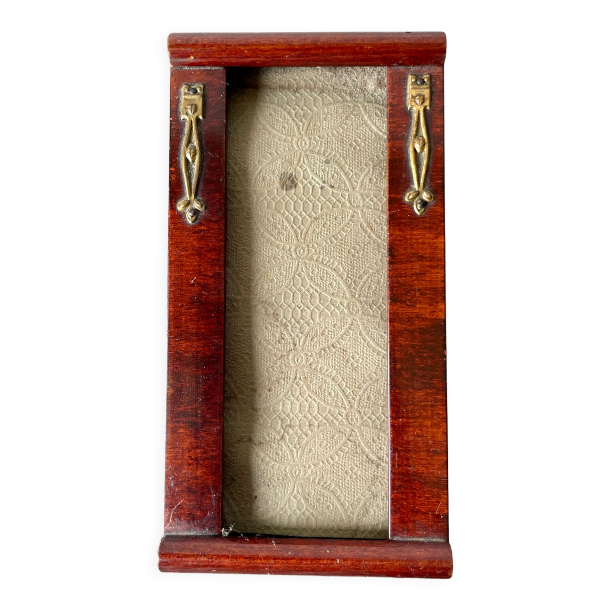 Antique art nouveau mahogany  frame