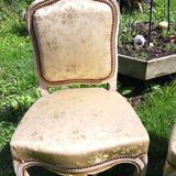 Pair of chairs, Louis XV period.
