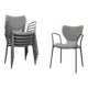 Set of 6 Gorka dining chairs by Jorge Pensi for Akaba, Spain, 1990s