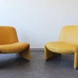 Paire de fauteuils Alky par Giancarlo Piretti pour Castelli