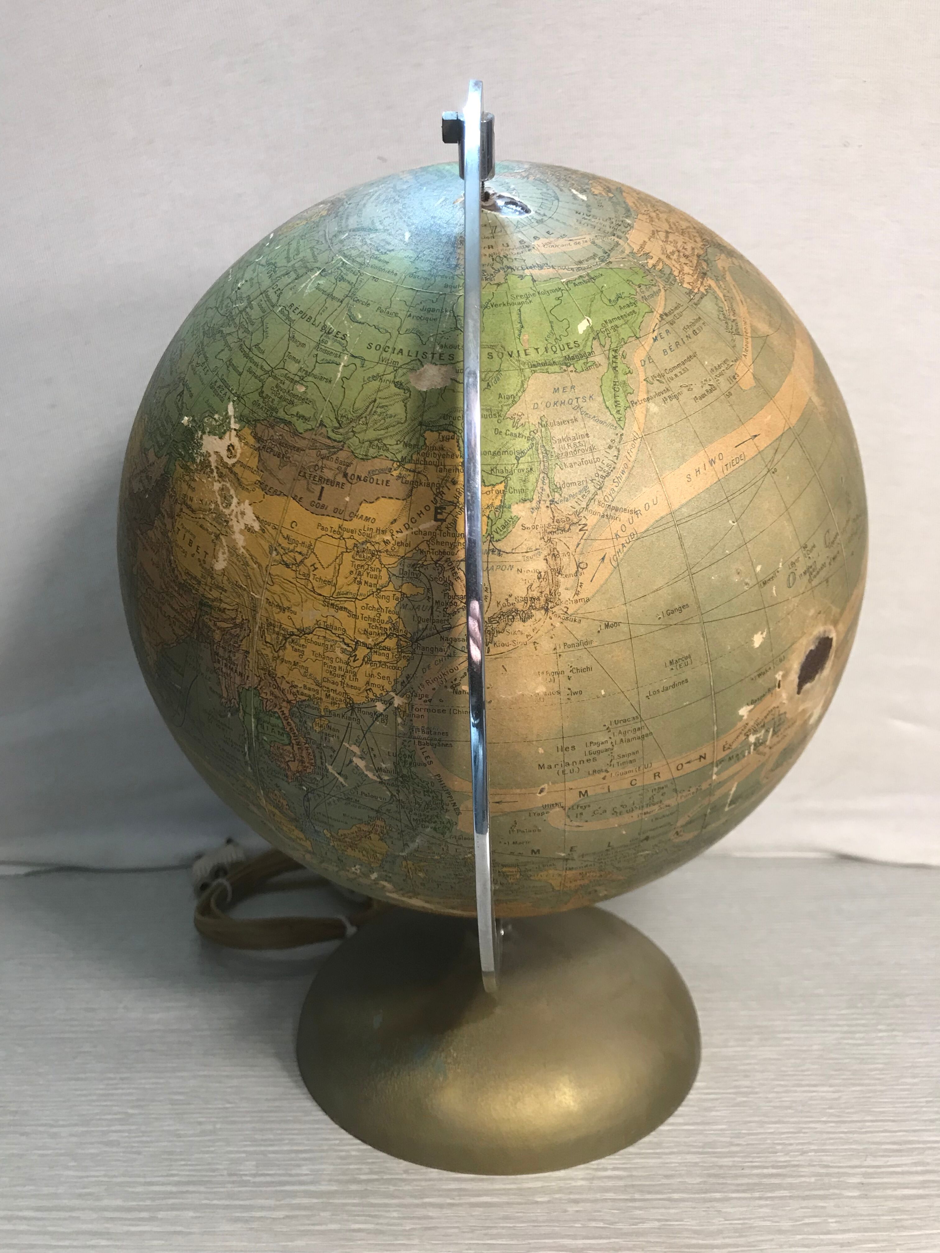 Globe earth lamp Perrina