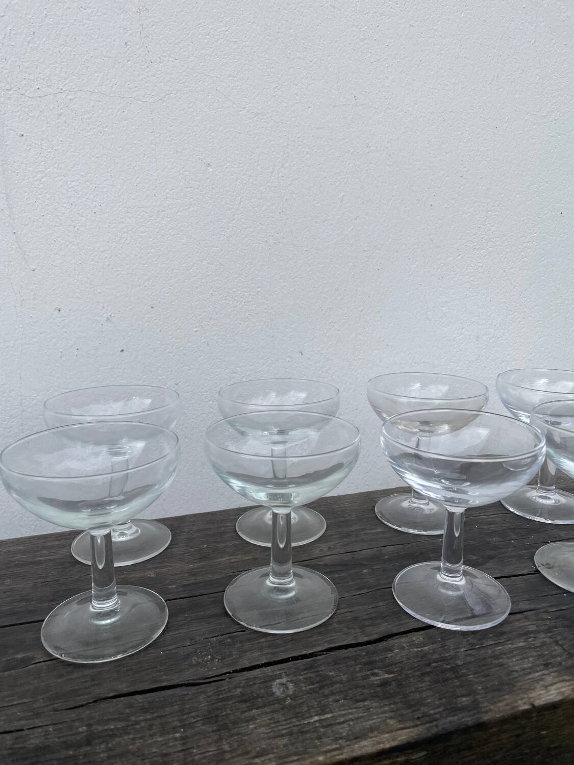 12 glass cups