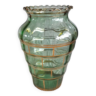 Vase vintage en verre