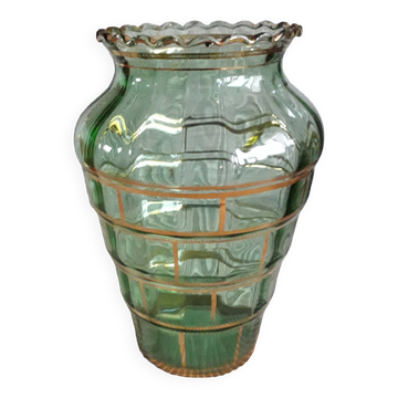 Vase vintage en verre