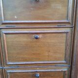 Ancien meuble de notaire a clapet