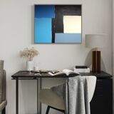 Abstract Royal Blue