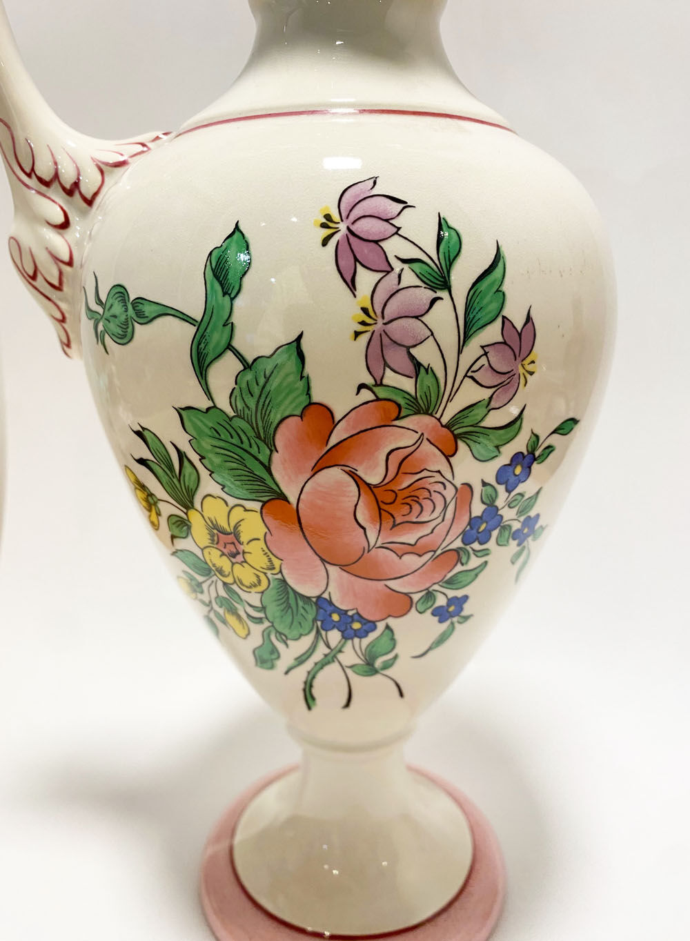High jug. Faience of Lunéville