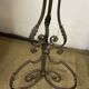 Art Deco wrought iron floor lamp base from the 1940s