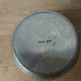 Tin vase signed L Rozay
