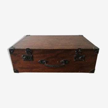 Ancienne valise en bois