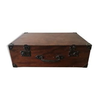 Ancienne valise en bois