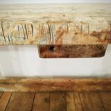 Old beech workbench 205 cm