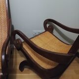 Deux fauteuils coloniaux planteurs