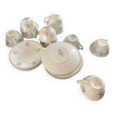 Set of antique coffee cups