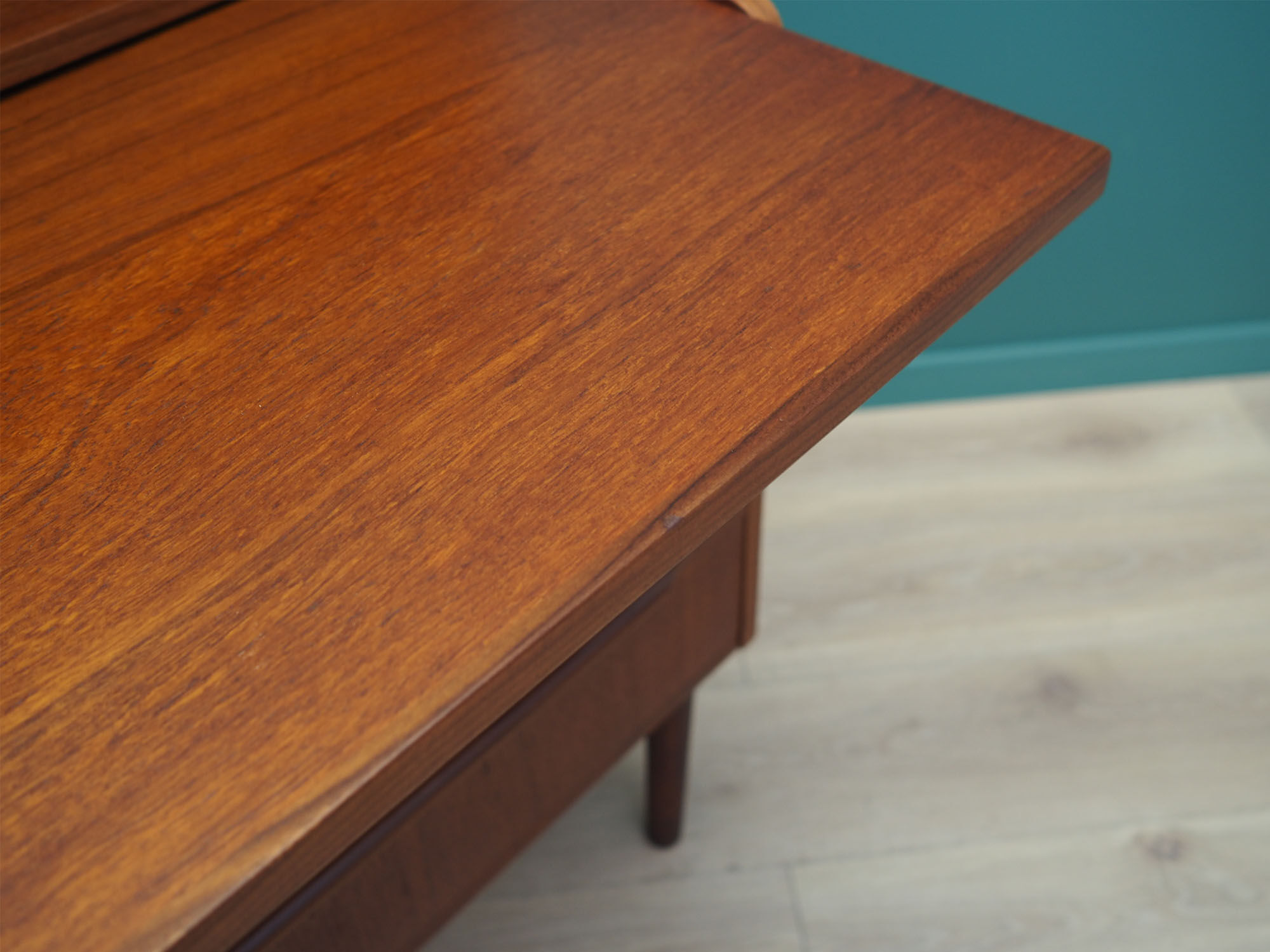 Teak Secretary, Danish design, 1970s, production: Denmark