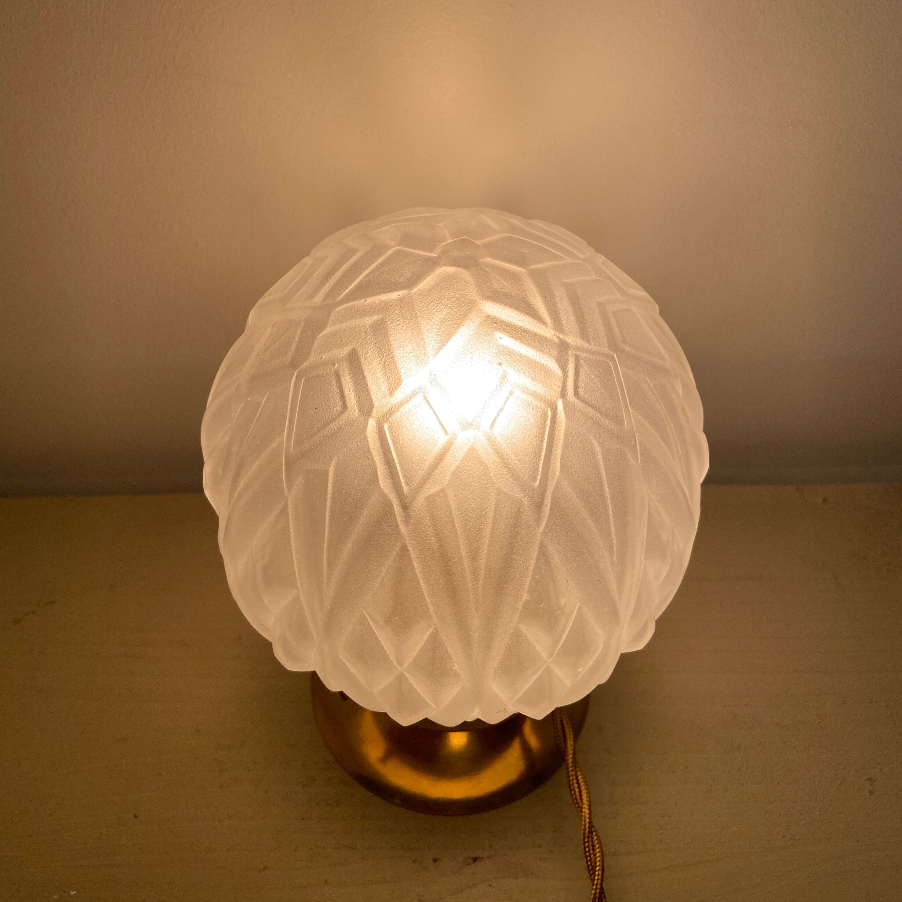Art Deco lamp "losanges"