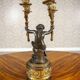 Candelabres en bronze à quatre bras, ensemble de 2