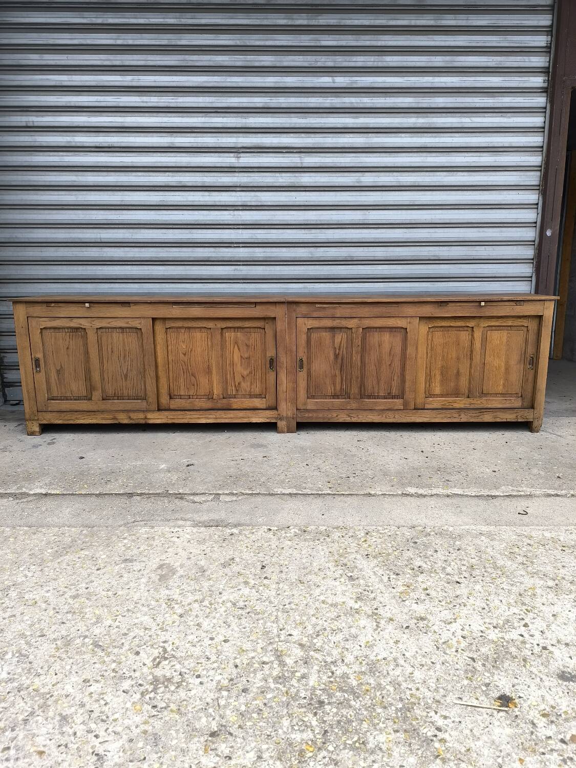 Enfilade meuble de métier circa 1950