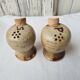 Sandstone salt and pepper shaker