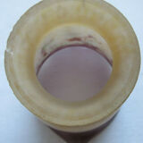 Art Deco lamp tulip, glass paste by Degué