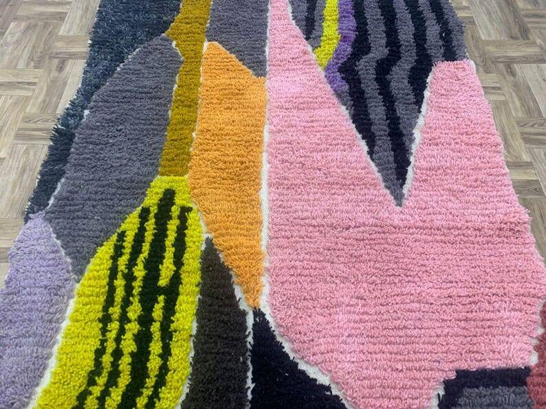 Azilal woven wool rug 250cmx150cm