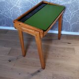Small children's desk with compass feet