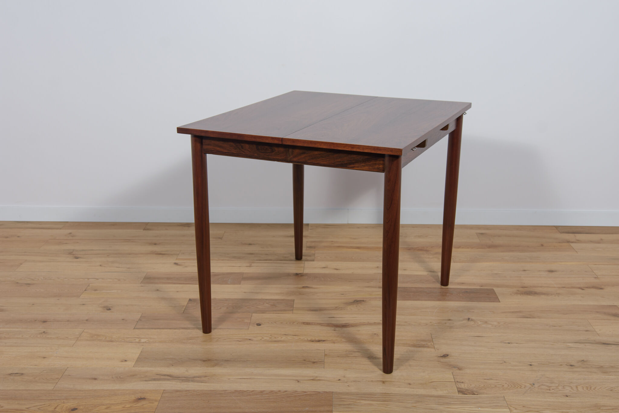 Table à manger danoise extensible en palissandre du milieu du siècle, années 1960
