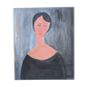 Painting "Woman with short hair"