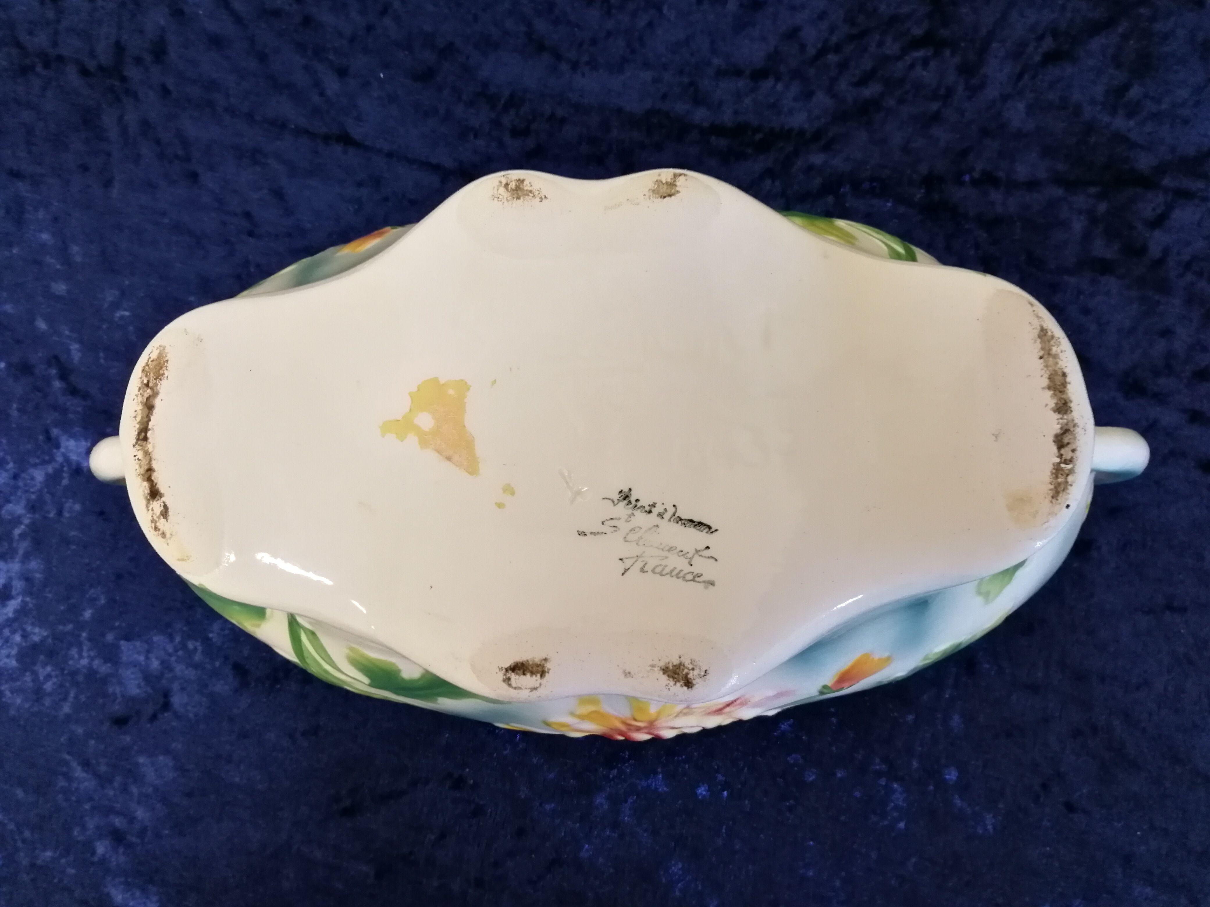 Planter in Barbotine St Clement