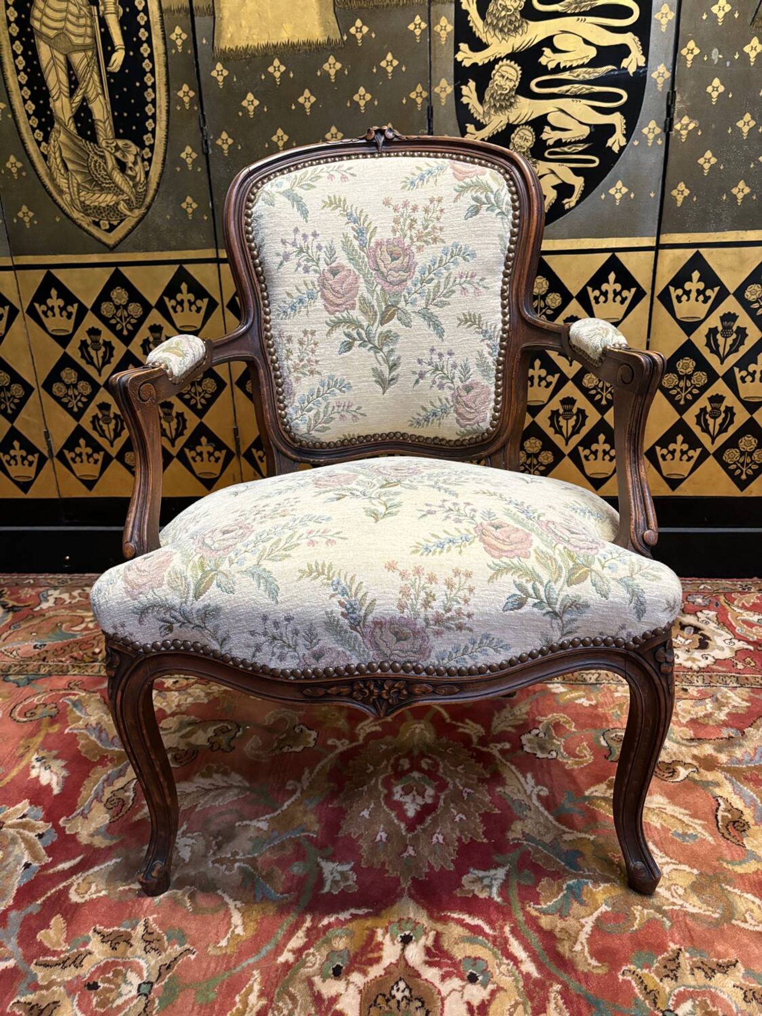 Paire de cabriolets louisXV
