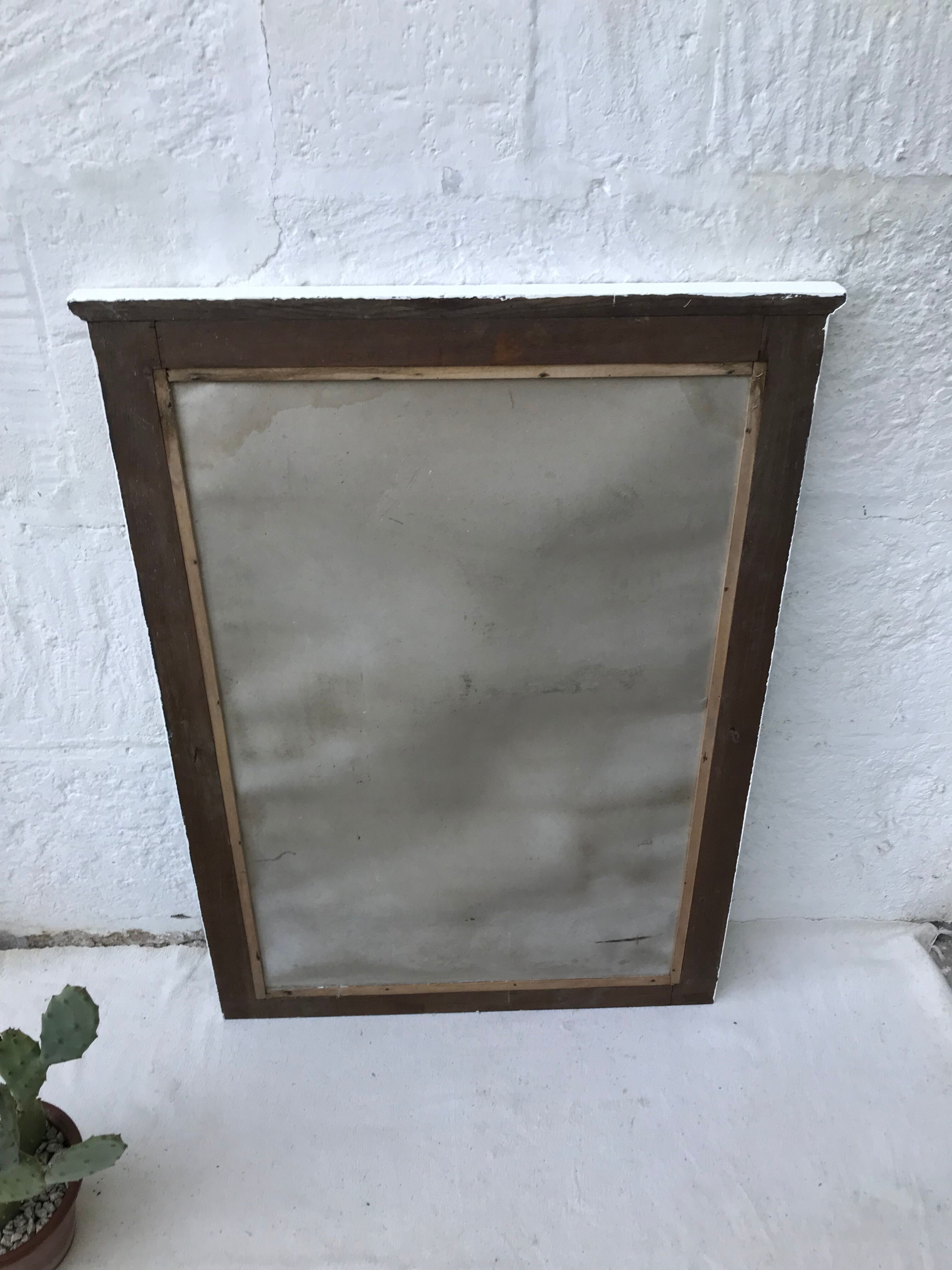 Art Deco beveled mirror