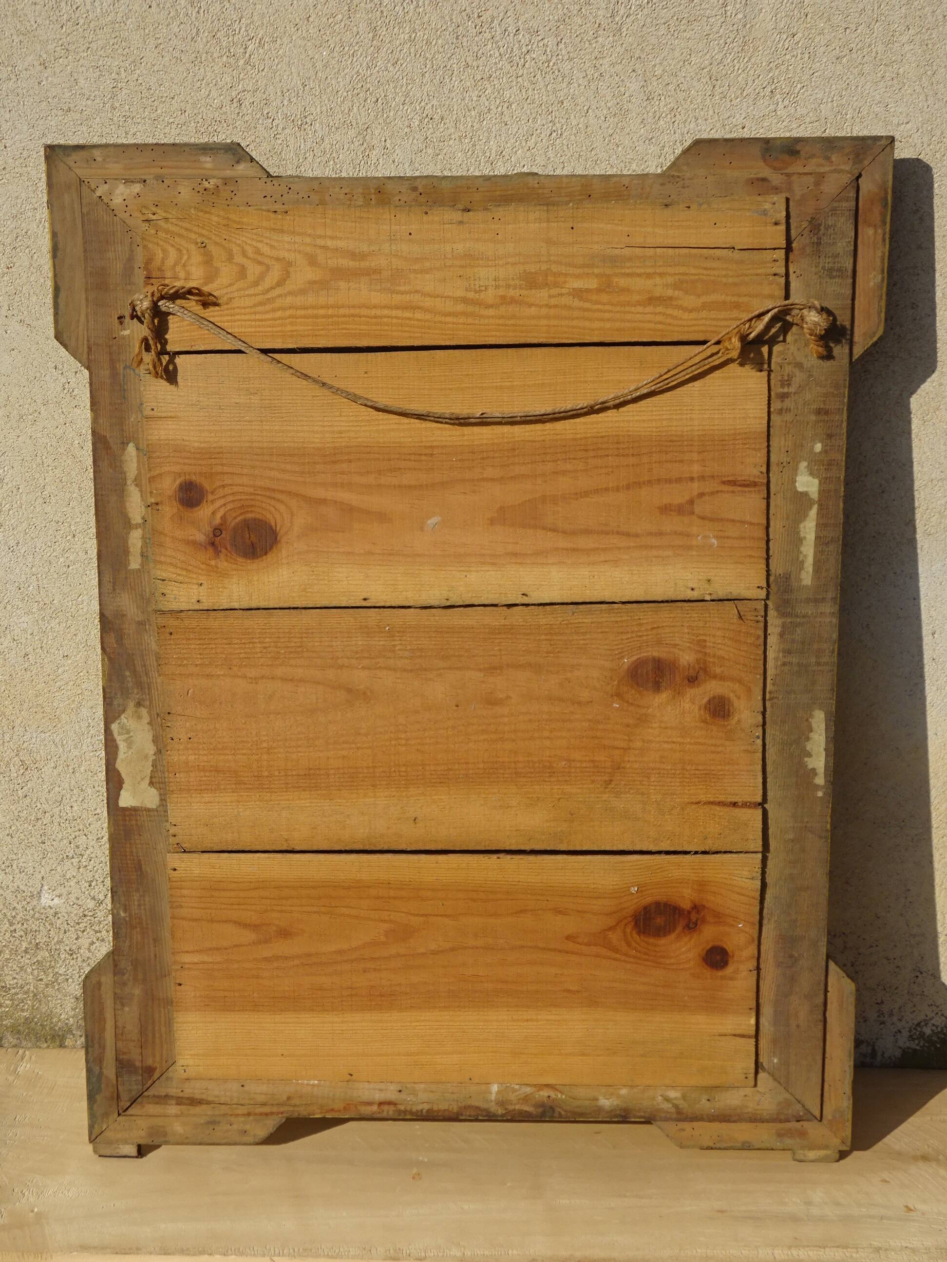 Antique gilded mirror 65x83cm