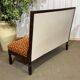 1930s bistro bench, upholstery and fabric completely redone.